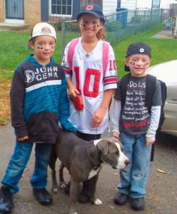 Pit bull and kids